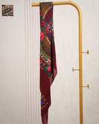 Heritage Shamleh Belt Burgundy