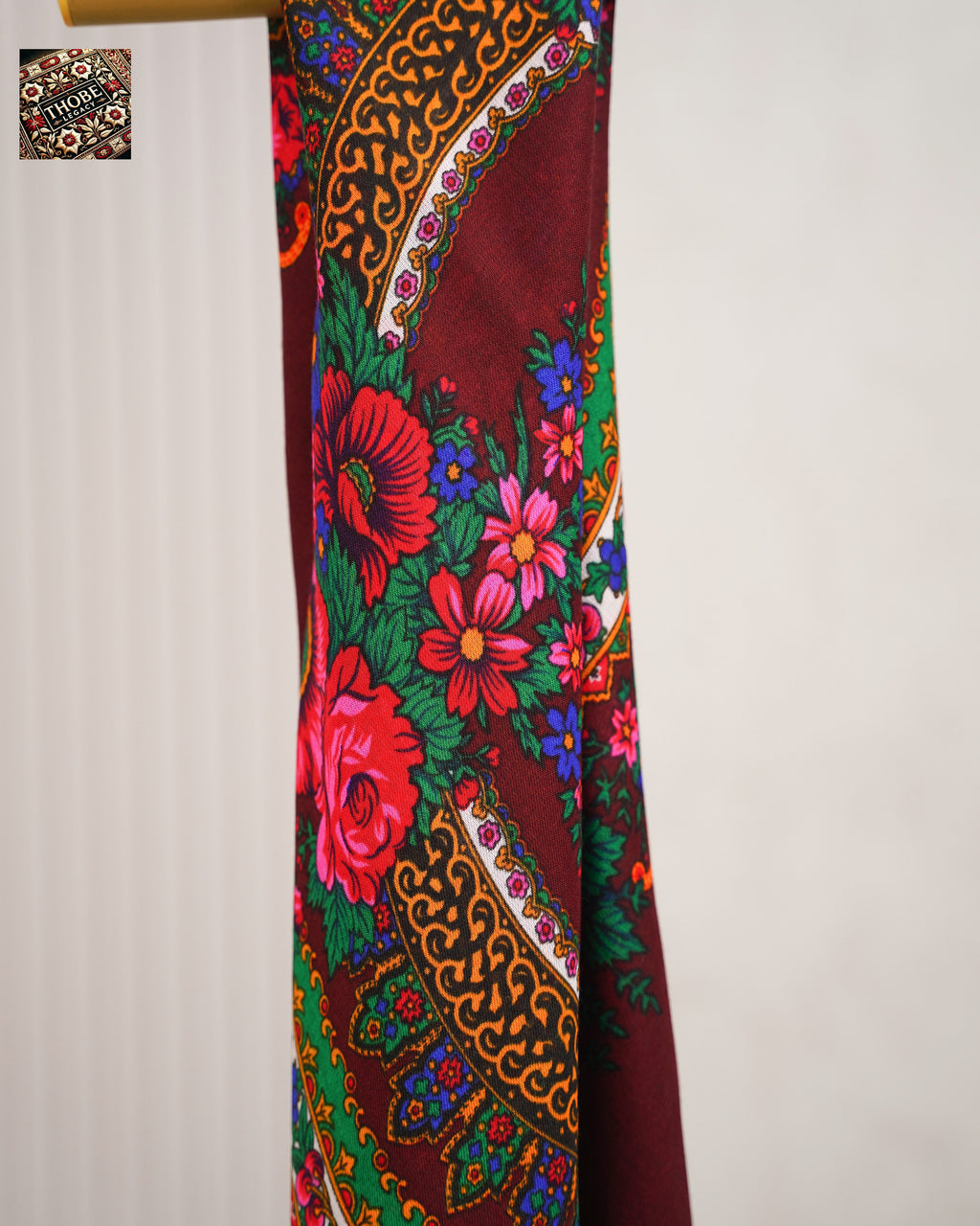 Heritage Shamleh Belt Burgundy