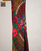 Heritage Shamleh Belt Burgundy