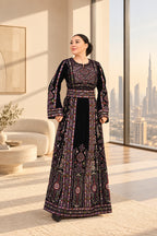 Lujain Velvet Thobe