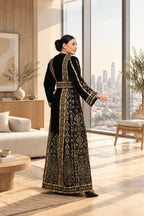 Lujain Velvet Thobe