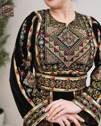 Lujain Velvet Thobe