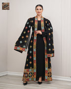 Zakhrafa Noir Abaya