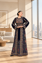 Lujain Velvet Thobe