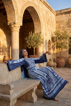Scarlet Thobe Navy