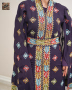 Zakhrafa Noir Abaya