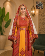 Embroidered Heritage Veil