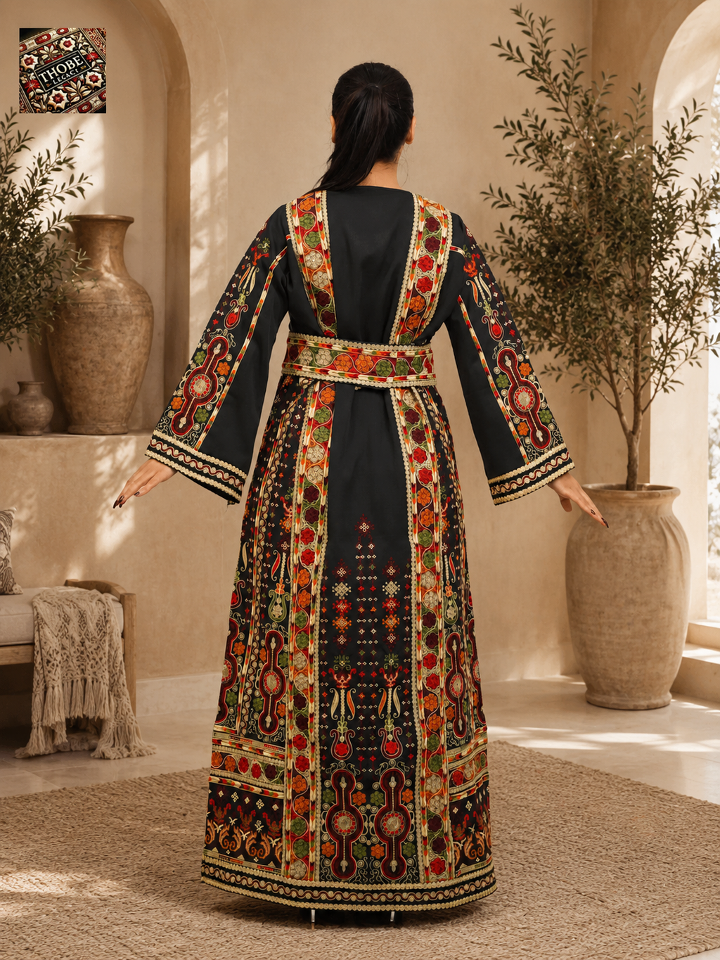 Salam Thobe Deep Green
