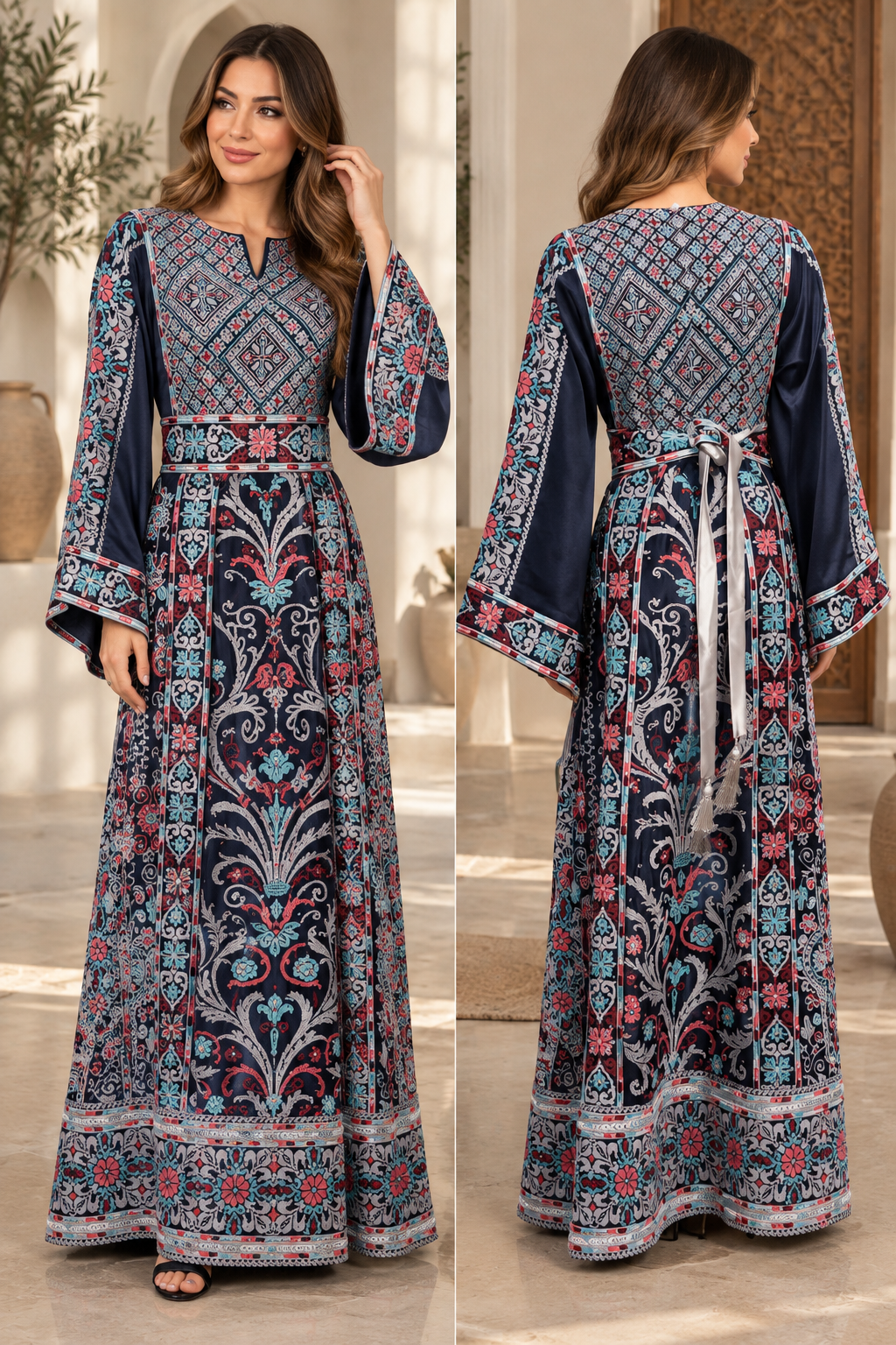 Azure Heritage Thobe
