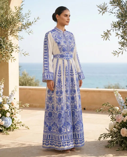 Qaftan Sunflower Blue