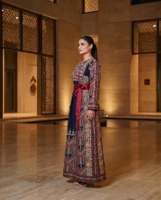 Jawaher Thobe Navy