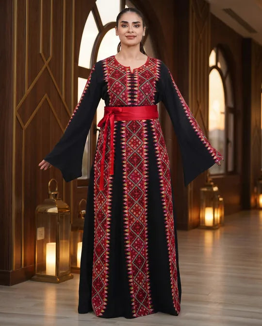 Turath Thobe Red