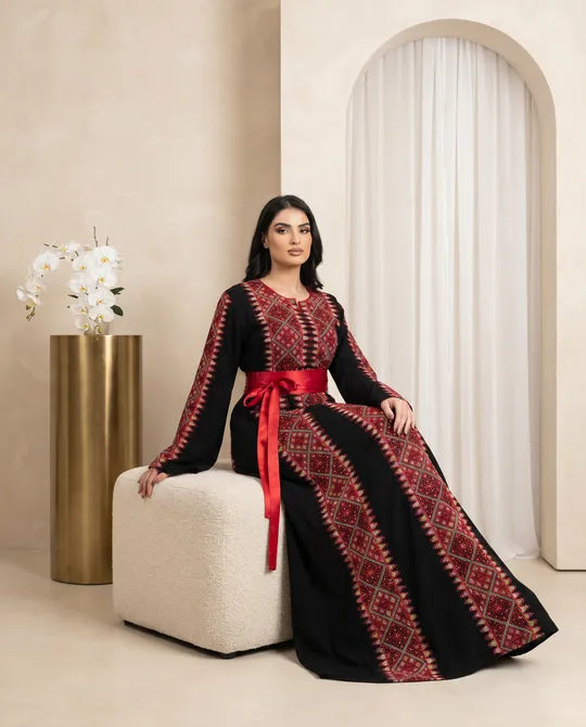 Turath Thobe Red