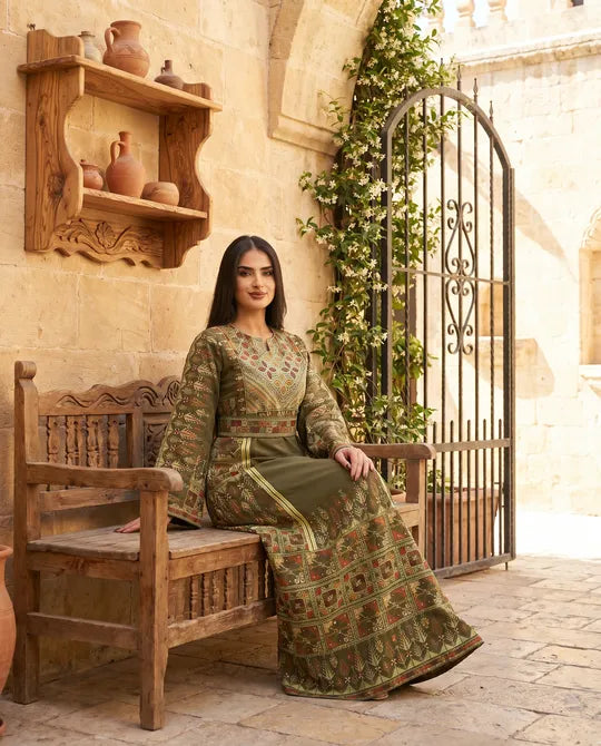 The Olive Thobe Green
