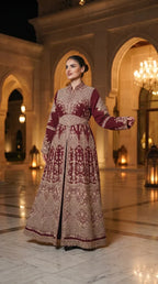 Qaftan Glamour Burgundy