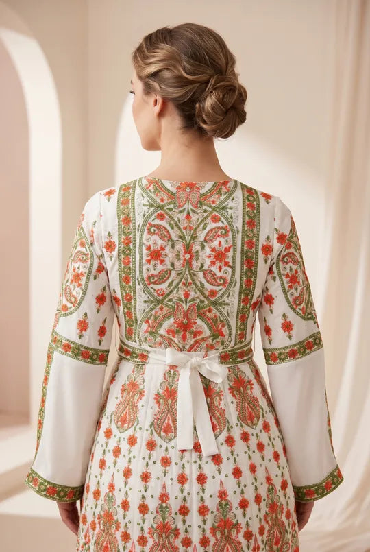 Qaftan Almond Green