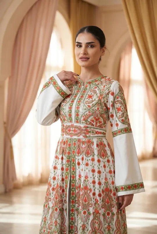 Qaftan Almond Green