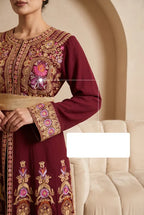 Qaftan Tulip Burgundy