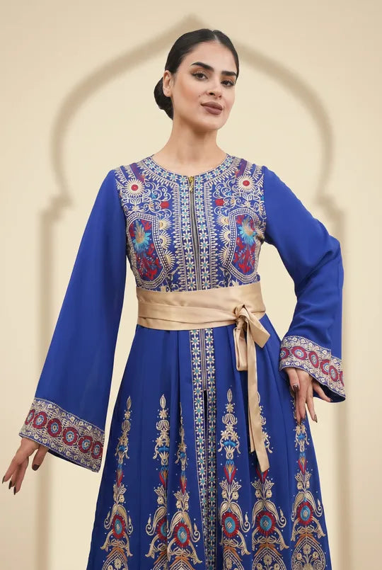 Qaftan Tulip Royal Blue