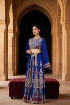 Qaftan Tulip Royal Blue