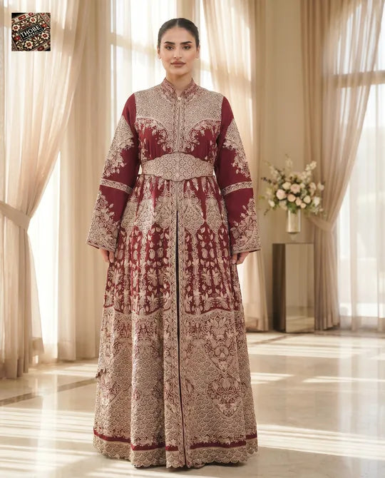 Qaftan Glamour Burgundy