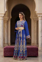 Qaftan Tulip Royal Blue