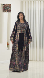 Lujain Velvet Thobe