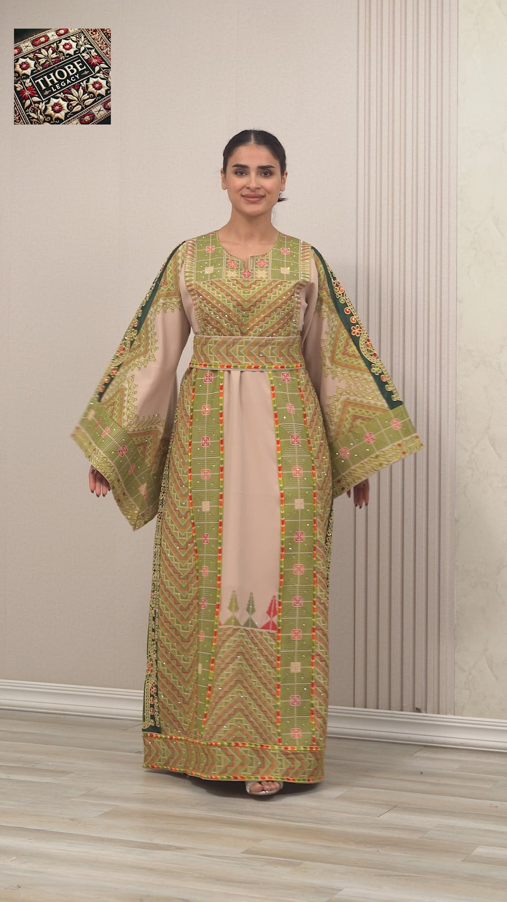 Eid Thobe in Green