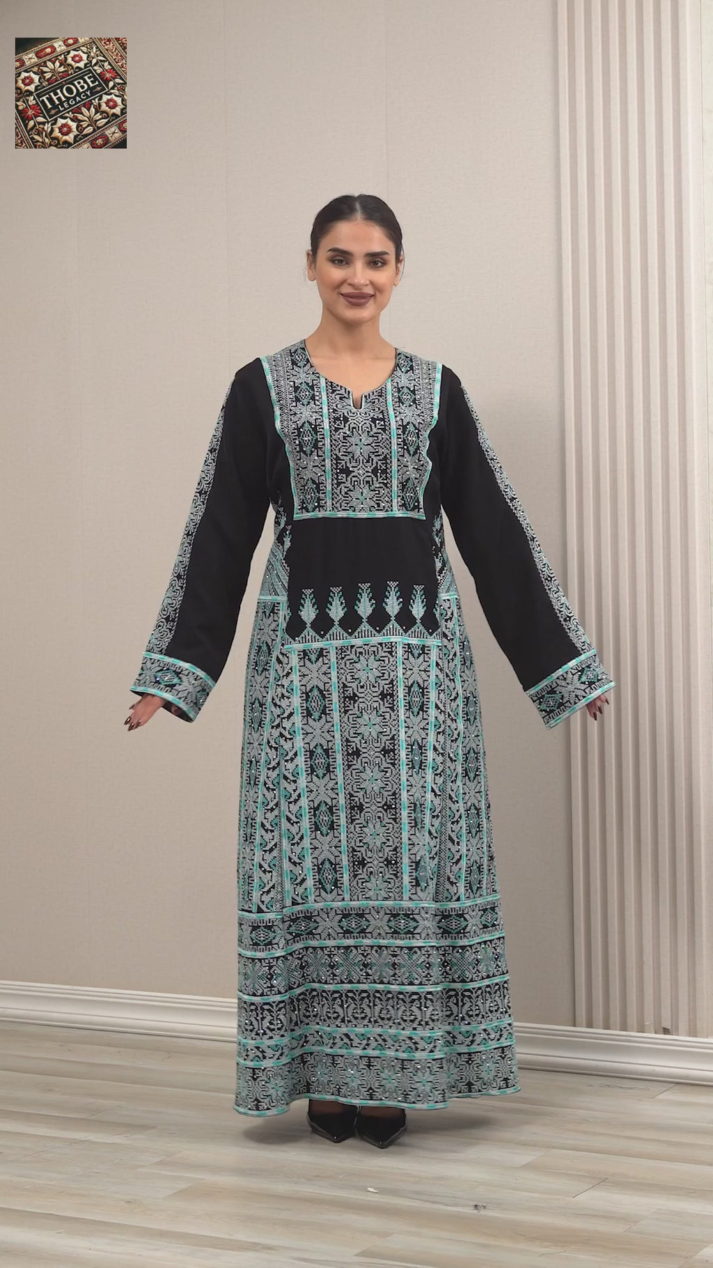 Al-Farah Thobe Blue